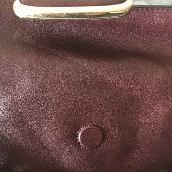 Brown (Mahogany) leather shoulder bag - Picture 11 of 12